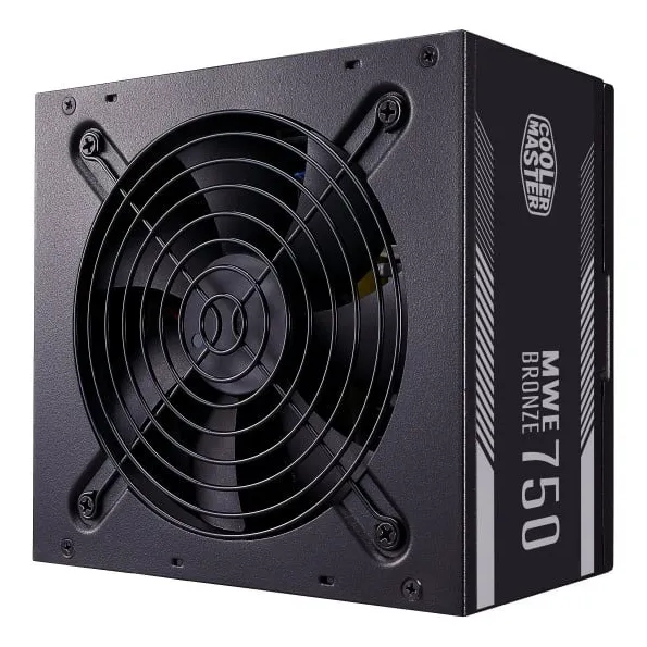 Fuente De Poder Cooler Master Mwe V3 750w Bronze Negro