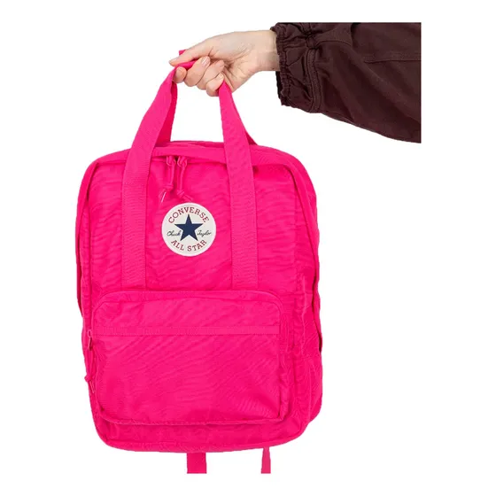 Mochila Converse Lifestyle Small Square Backpack Fucsia Fuk