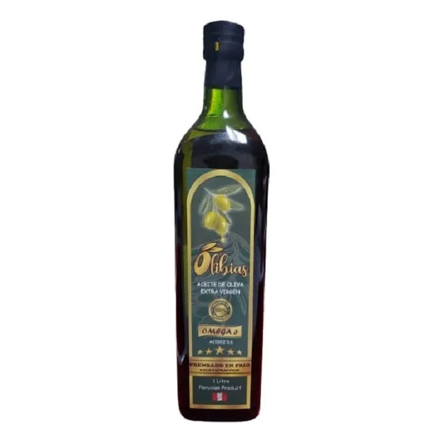 Aceite De Oliva Extra Virgen Olibias, Prensada Al Frio 1l