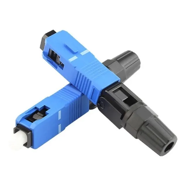 Blister 10 Conector Rapido Fibra Optica Sc/upc Sm 0.3db Ftth