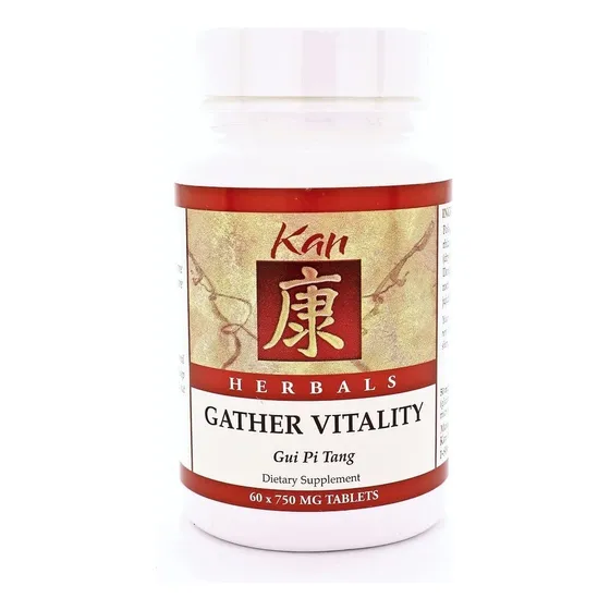 Suplemento Kan Herbs Gather Vitality 60 Comprimidos