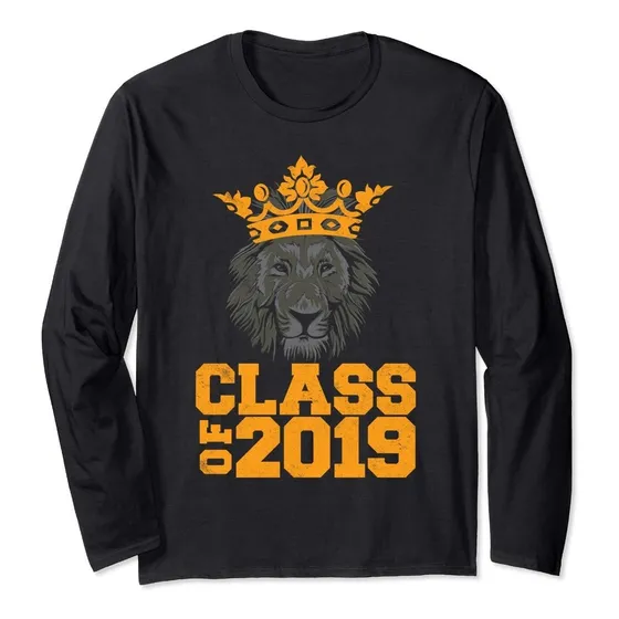 Sudadera Sweater Leon Clase Del Año Personalizada Graduacion
