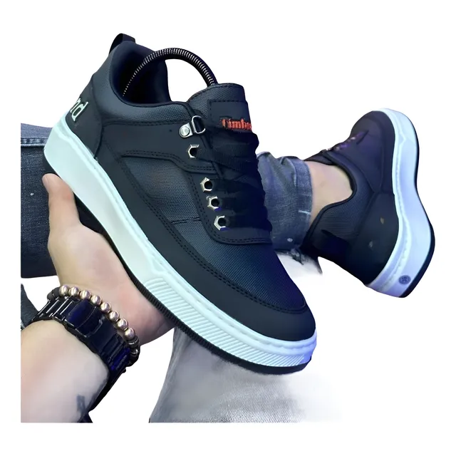 Tenis Caballero Casual Zapatos Hombre Tb002 Cosidos