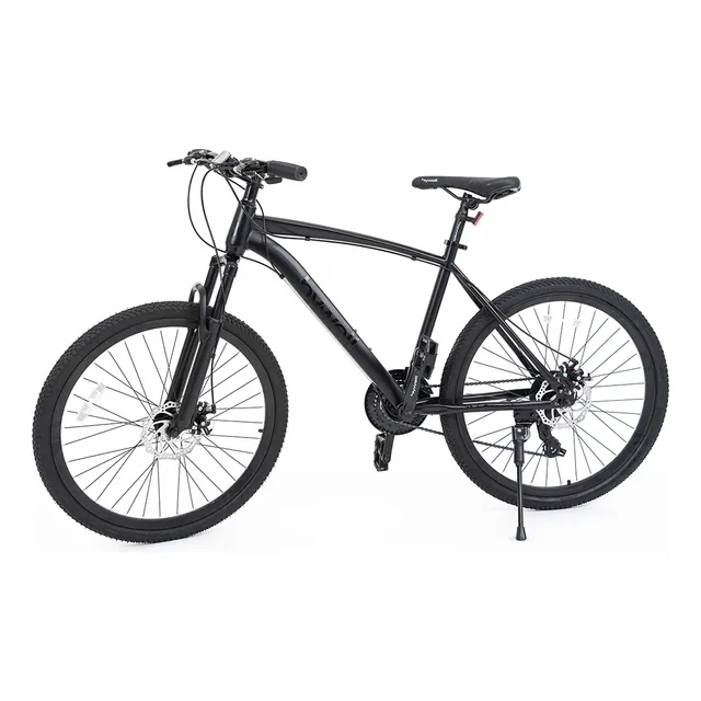 Bicicleta Montaña Rodada 26 Y 24 Vel. Ligera Acero Bywell Color Negro