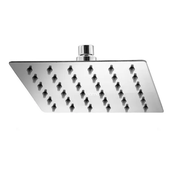 Ducha Regadera Redonda De Metal Cromada De Lujo 6 Pulgadas