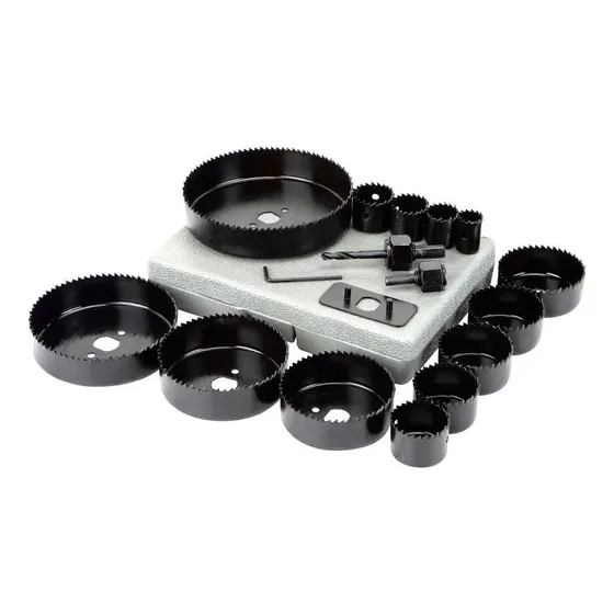 Juego Brocas Perforadoras Para Taladro 18 Pcs Acero Carbono