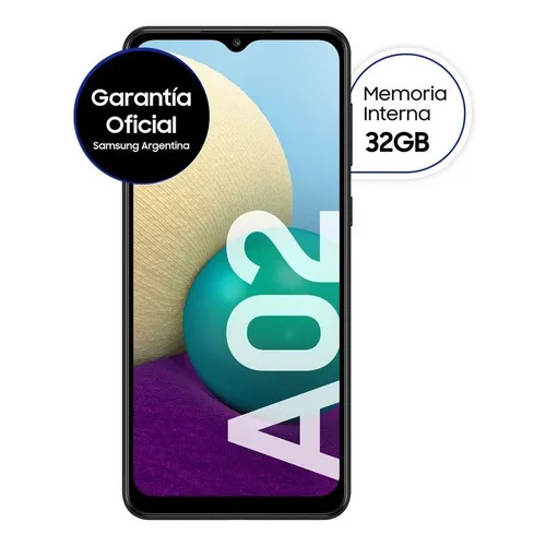 Samsung Galaxy A02 32gb 2gb Color Negro - Excelente (Reacondicionado)
