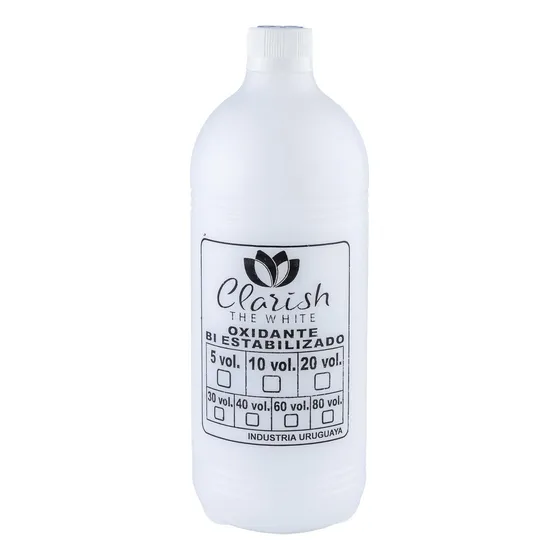 Oxidante Cremoso 60 Volumenes Clarish 1 Litro Profesional