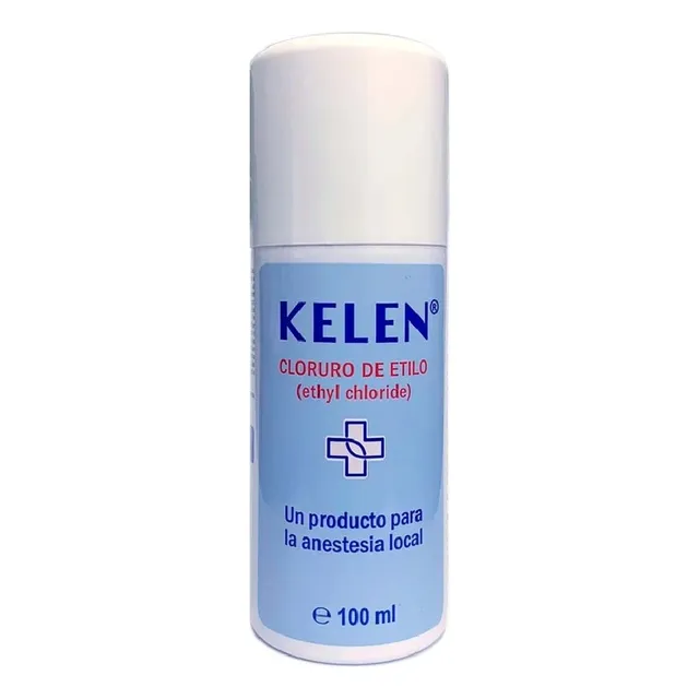 Cloruro De Etilo Kelen Spray 100ml Anestesia Local