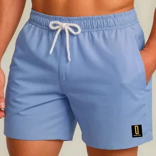 Short Masculino Neon Bermuda Praia Casual Mauricinho Jr