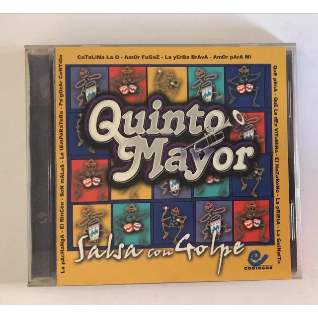 Quinto Mayor Salsa Con Golpe Cd Original Usado Qqo. Ag Casa