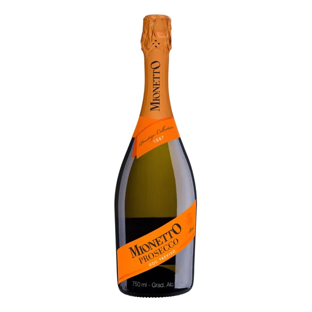 Espumante Italiano Branco Brut Mionetto Prosecco Glera Treviso Garrafa 750ml