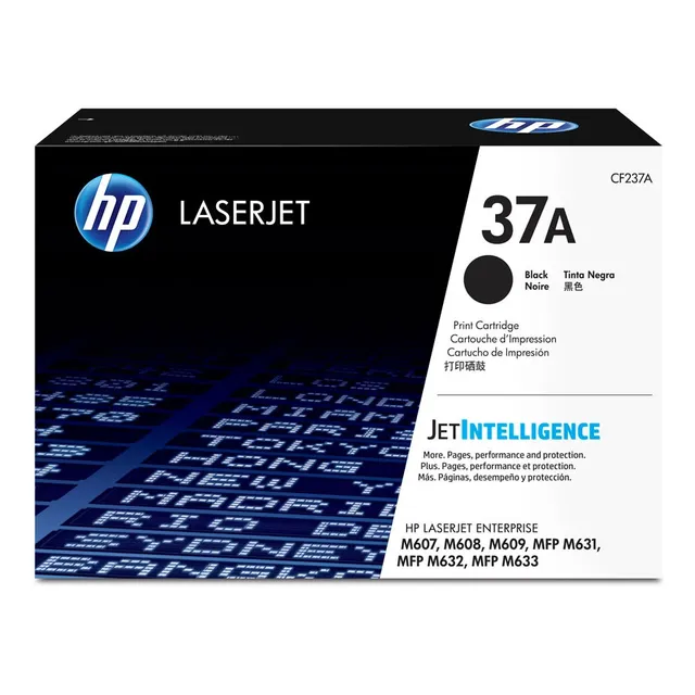 Toner Laser Hp 37a Laserjet  M631 M632 M633 M607 M608 Cf237a