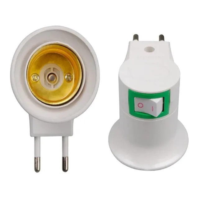 Socket Adaptador Enchufe Interruptor De Encendido Y Apagado