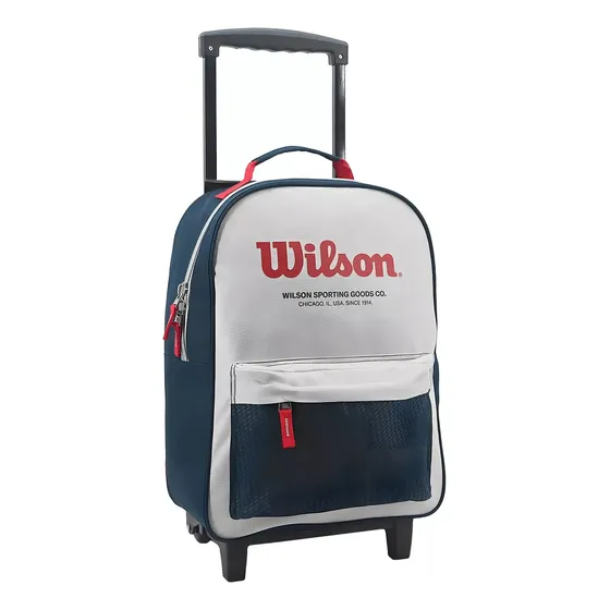 Mochila Carro Con Ruedas Wilson Sporting Escolar Reforzada
