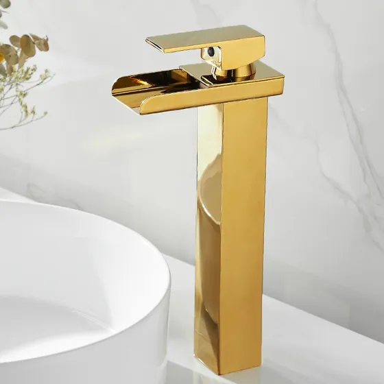 Grifo Mezclador Monomando Para Lavabo Baño De Apertura 30cm