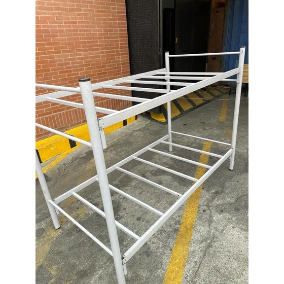 Cama Litera De Metal Tubo Redondo 