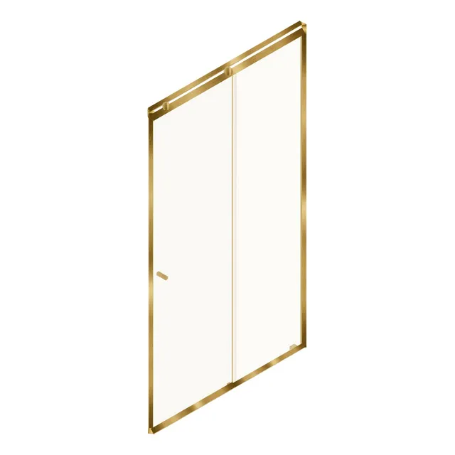 Ferragens Montar Box Banheiro Dourado 2m Roldanas Aparentes