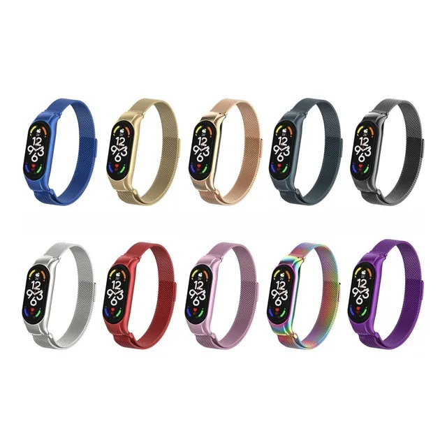 Malla Metal Para Xiaomi Mi Band 7 Cierre Magnético