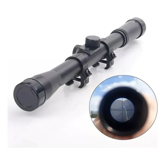 Mira Telescopica Rifle Pcp Rifles Pistones Airsoft Caza 4x20