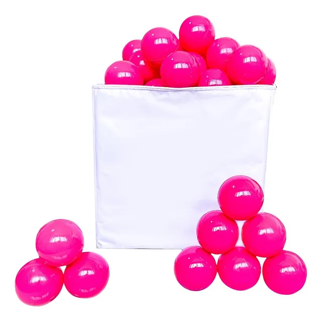 Pelota Para Alberca Rosa 50 Pzs.