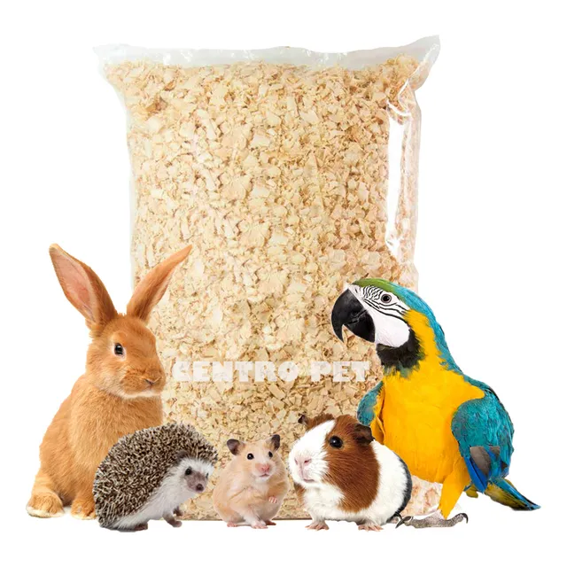 Sustrato Viruta De Pino 1 Kg Para Hámster Erizo Conejo Aves