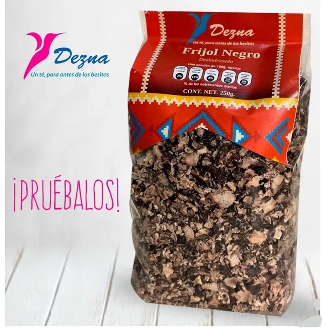 Frijol Negro (250 G) - Dezna Productos Deshidratados