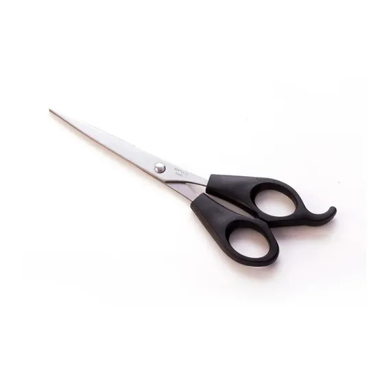 Tijera Recta Grande De Barberia/peluqueria Metalica/mango