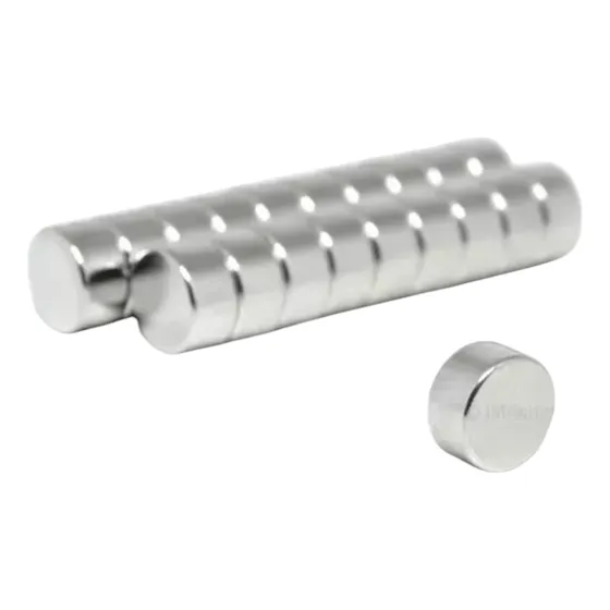 10 Imanes Neodimio 7mm X 5mm Potentes