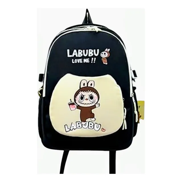 Mochila Escolar Labubu Niños O Juvenil Kawaii Moda Tendencia