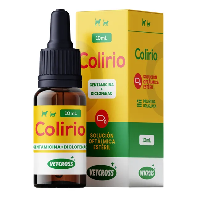 Colirio Vetcross Gotas Oftálmicas X 10 Ml