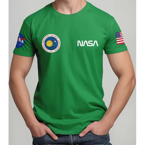 Camiseta Camisa Masculina Feminina Nasa Geek Astronomia Eua