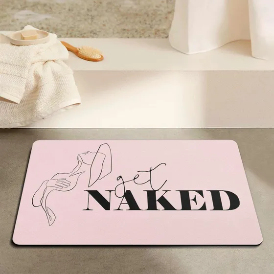 Alfombra Baño Antideslizante Duradera Espuma Viscoelastica X