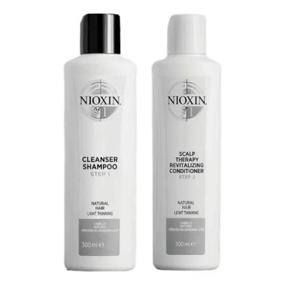 Set Shampo Acondicionador Sistema 1 Nioxin