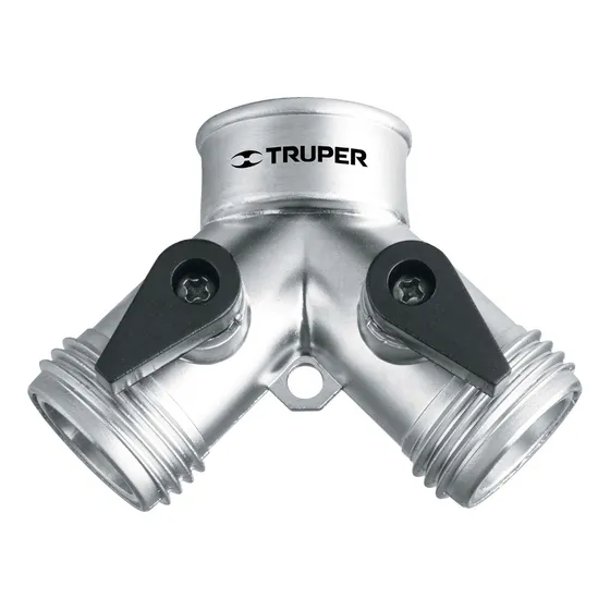 Conector Adaptador Para Mangueras Tipo Y 3/4  Truper (10372)