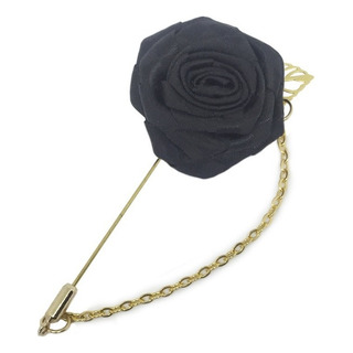 Fistol Pin Para Saco Rosa Negro Fistol Pin Para Saco Rosa Negro