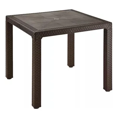 Mesa Plastica 180x74x3cm Baru Wengue Marron Rimax