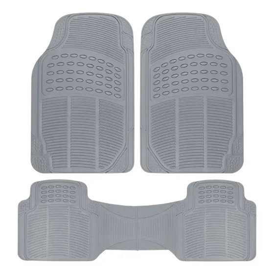 Cubre Alfombra Auto Pesada Universal 3 Piezas Pvc Oregon