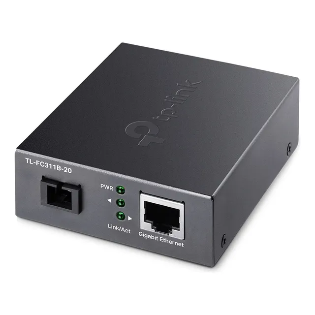 Convertidor De Medios Fibra Ethernet Tp-link Fc311b-20 Giga