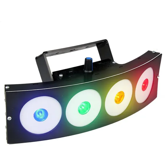 Jogo De Luz Para Festa Deltrônica Com 4 Canhões Led Rítmicos 127/220V