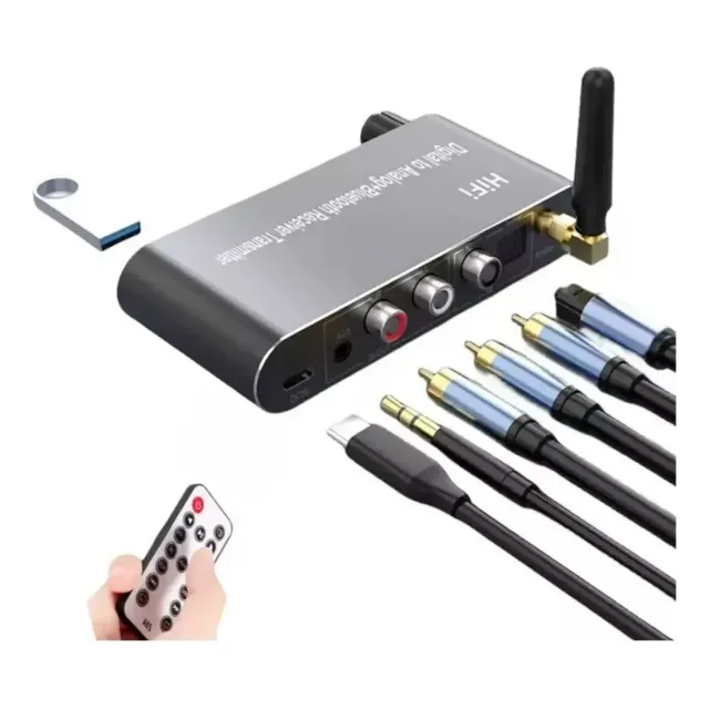 Receptor Transmisor Bluetooth 5.1 Hifi Audio Estéreo
