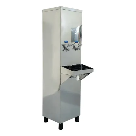 Bebedouro de Água Industrial 25L Coluna Inox com Filtro 7L/h