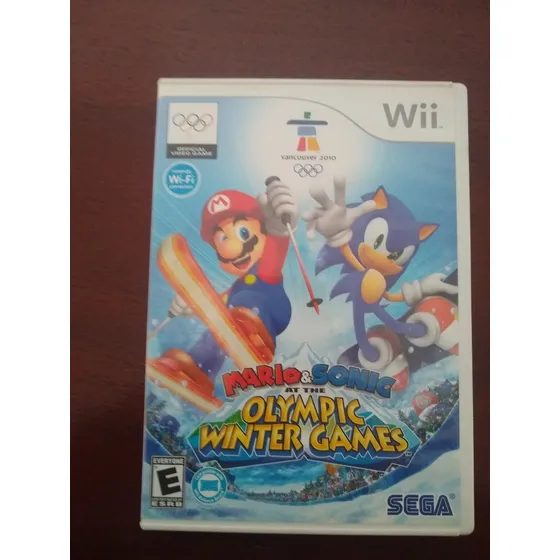Mario & Sonic At The Olympic Winter Games Jogo Wii