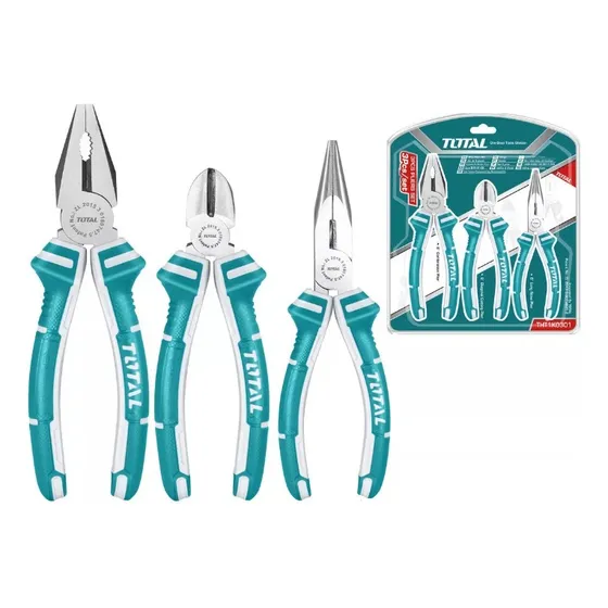 Juego Alicate Set De 3pz Corte Universal Total Tht1k0301