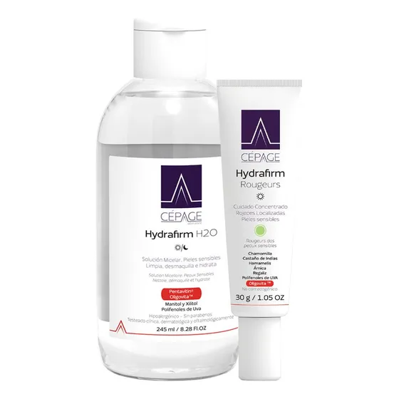 Combo Cepage Hydrafirm Rougeurs + Hydrafirm H20 Tratamiento Pieles Con Rojeces Rosácea