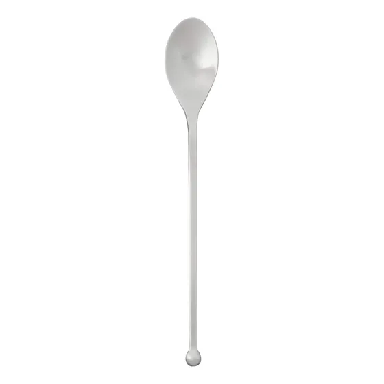 Knork Juego 6 Cuchara Te Helada Mango Largo Acabado Mate