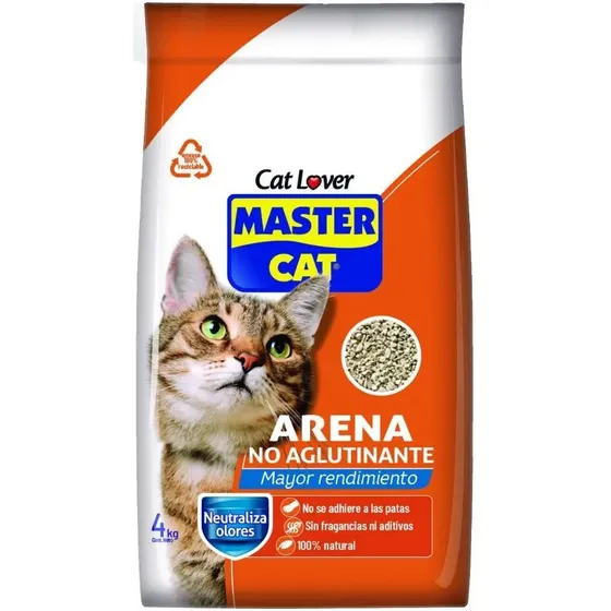 Arena Sanitaria Master Cat 4 Kg | MercadoLibre