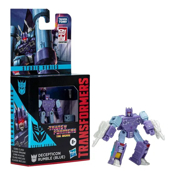 Transformers Studio Series Rumble Blue Figura Accion Takara