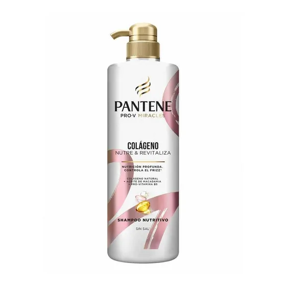 Shampoo Pantene 510 Ml Colageno Nutre Y Revitaliza