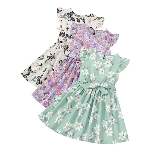 Vestidos De Niña  3 Diseños Estampados . Hermosos!!! Nuevos!